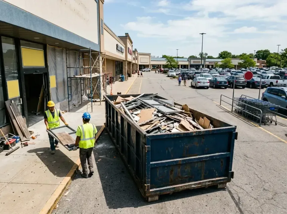 retail-store-renovation-debris-003 — frequently asked questions, Roll-off Dumpster Rentals in Sun City West, AZ